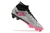 Chuteira Campo Elite Nike Air Zoom Mercurial Superfly Cinza e Rosa Cano Alto - CAMISA DE FUTEBOL | TX STORE