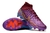 Chuteira Campo Elite Air Zoom Mercurial Vapor 9 Roxa Cano Alto