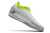 Chuteira Futsal Elite Nike Phantom GT Academy Dynamic Fit Cinza Cano Alto
