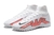 Chuteira Society Elite Nike Air Zoom Mercurial Vapor 15 Branco Cano Alto - CAMISA DE FUTEBOL | TX STORE