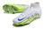 Chuteira Campo Elite Nike Air Zoom Mercurial Superfly 9 Branco Cano Alto na internet