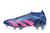 Chuteira Campo Elite Adidas PREDATOR ACCURACY Azul e Rosa Sem Cadarço - comprar online