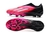 Chuteira Campo Elite Adidas X Speedportal+ Sem Cadarços Rosa/Preto na internet