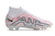 Chuteira Campo Elite Nike Air Zoom Mercurial Superfly IX Elite Branco Cano Alto
