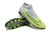 Chuteira Campo Elite Nike Phantom GX Elite Verde e Cinza Cano Alto