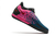 Chuteira Futsal Elite Nike Phantom GT Academy Dynamic Fit Rosa e Azul Cano Alto