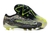 Chuteira Campo Elite Nike Phantom GX Preto e Verde Cano Alto