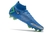 Chuteira Campo Elite Nike Phantom GT Azul Cano Alto - CAMISA DE FUTEBOL | TX STORE