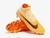Chuteira Campo Elite Nike Phantom GX Laranja Cano Alto