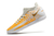 Imagem do Chuteira Futsal Elite Nike Phantom GT Academy Dynamic Fit Branco e Amarelo Cano Alto