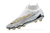 Chuteira Campo Elite Nike Phantom GX Branco Cano Alto Sem Cardaço - comprar online