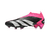 Chuteira Campo Elite Adidas PREDATOR ACCURACY Preto e Rosa Sem Cadarço - comprar online