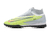 Chuteira Society Elite Nike Phantom GX Cano Alto Branco e Verde
