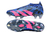 Chuteira Campo Elite Adidas PREDATOR ACCURACY Azul e Rosa Sem Cadarço - loja online