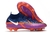 Chuteira Campo Elite Nike Phantom GT II Azul e Roxo Cano Alto - comprar online
