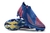 Chuteira Campo Elite adidas Predator Edge Geometric+ Sem Cadarços Azul