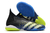 Chuteira Futsal Elite Adidas Predator Freak + Preto e Azul Cano Alto