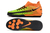 Chuteira Futsal Elite Nike Phantom GT Academy Dynamic Fit Laranja e Verde Cano Alto - comprar online