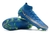 Chuteira Campo Elite Nike Phantom GT Azul Cano Alto