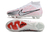Chuteira Campo Elite Nike Air Zoom Mercurial Superfly IX Elite Branco Cano Alto na internet