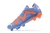 Chuteira Campo Elite Puma Future Ultimate Azul e Laranja na internet