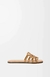 Loewe sandália Pétala Anagram em couro - comprar online