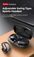 Lenovo-XT60 Verdadeiro Fone De Ouvido Sem Fio Esportes, Toque Fones De Ouvido, T - comprar online
