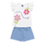 Conjunto Infantil Feminino - Conjunto Florzinha - comprar online