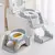 Pelela escalera 2 en 1 (569) Gris - comprar online