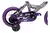 Bicicleta Infantil Disney 7124 Rodado 12 Violeta Urby - PLAY MARKET