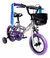 Bicicleta Infantil Disney 7124 Rodado 12 Violeta Urby en internet