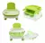 Silla de comer booster Verde