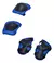 Set De Protección Casco Infantil Bicicleta Monopatín Patines Azul - tienda online