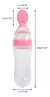 Cuchara Mamadera Autoa Dministrable De Silicona Ideal Bebes Rosa - PLAY MARKET