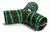 Imagen de Túnel Interactivo Para Gatos Plegable 3 Salidas Love Juguete Verde