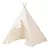 Carpa Infantil Casita De Juego Símil Tipi Interior Exterior Beige