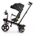 Triciclo Con Luz Y Sonido Giro 360° Capota Plegable 045 Love Negro en internet