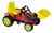 Tractor A Pedal Con Pala Farmer A Cadena Rojo - comprar online