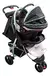 Cochecito Bebe Con Huevito Jogger Travel System 3417 Dencar Gris fiat500 - PLAY MARKET