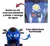Moto Deportiva Infantil A Bateria Sport Racing Biemme Azul en internet
