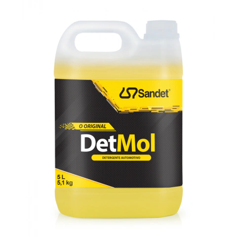 Detmol 5L Sandet Shampoo Automotivo pH Levemente Alcalino