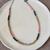 collar MINI FIMO STRAS COMBINADO PLATEADO en internet