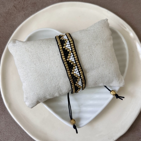 Pulsera INDRA ZIGZAG DORADA - comprar online