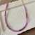Collar MINI FIMO COMBINADO MAGENTA - comprar online