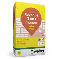 WEBER MIX E REVOQUE 3 EN 1