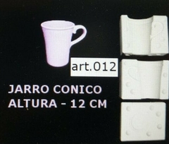 Molde Barbotina Jarro Cónico