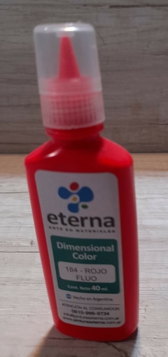 Dimensional Rojo Flúo 40cc