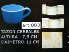 Molde Barbotina Tazón Cereales