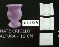 Molde Barbotina Mate