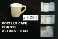 Molde Barbotina Pocillo Café